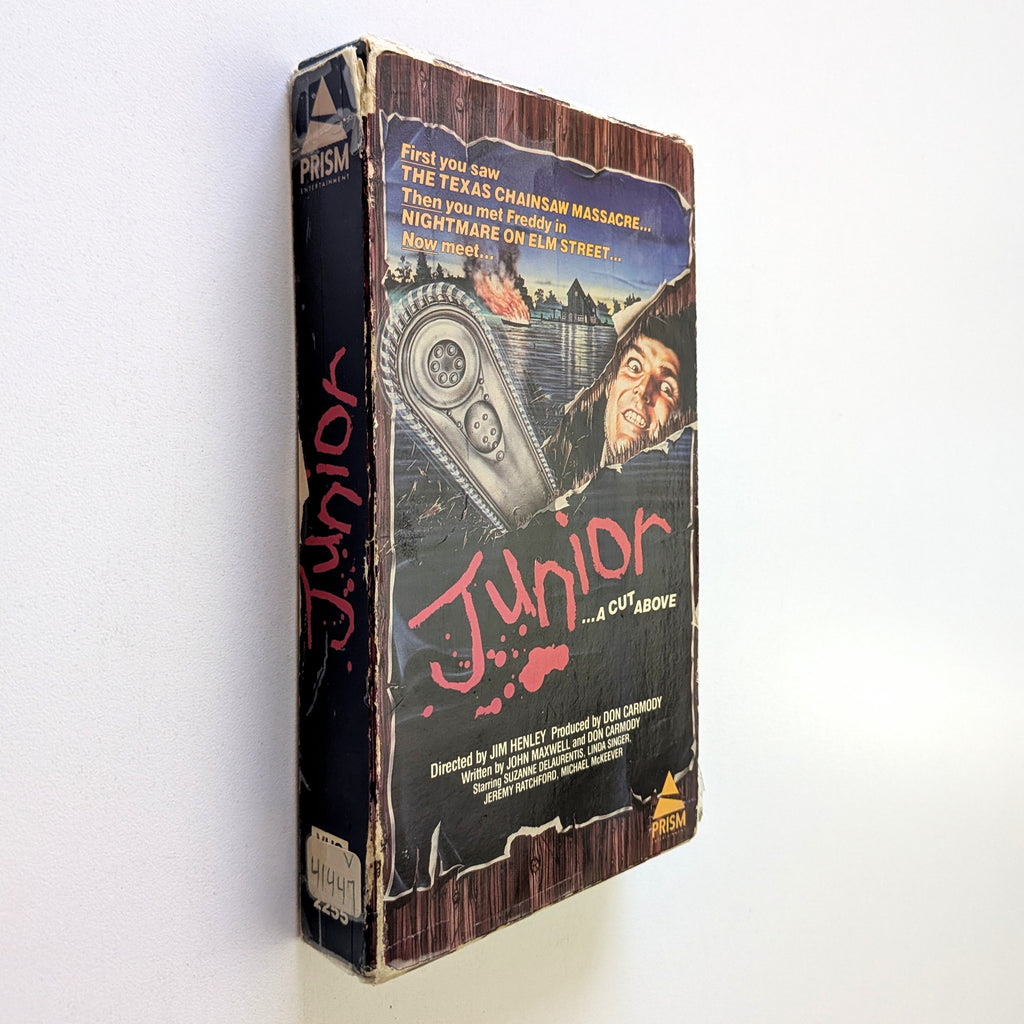 Junior (1985) North American VHS — product photograph