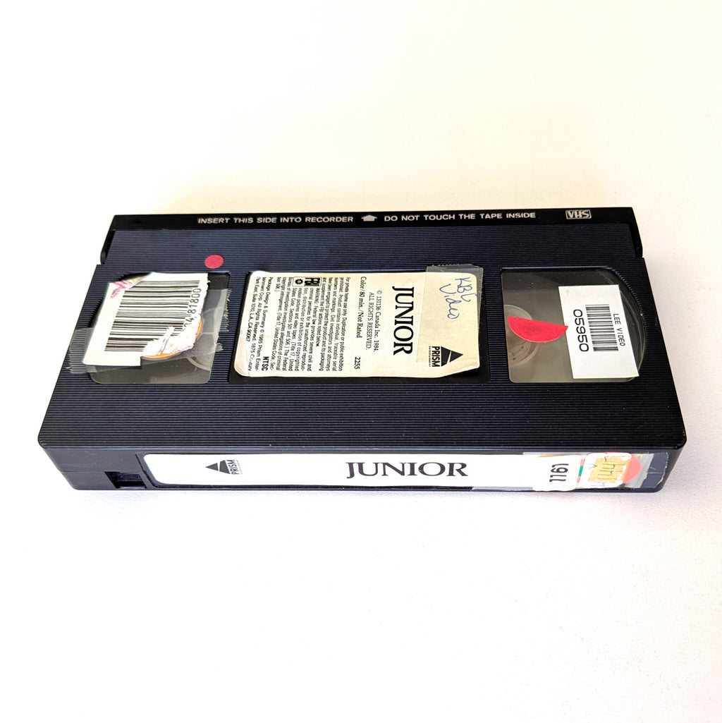 Junior (1985) North American VHS — product photograph
