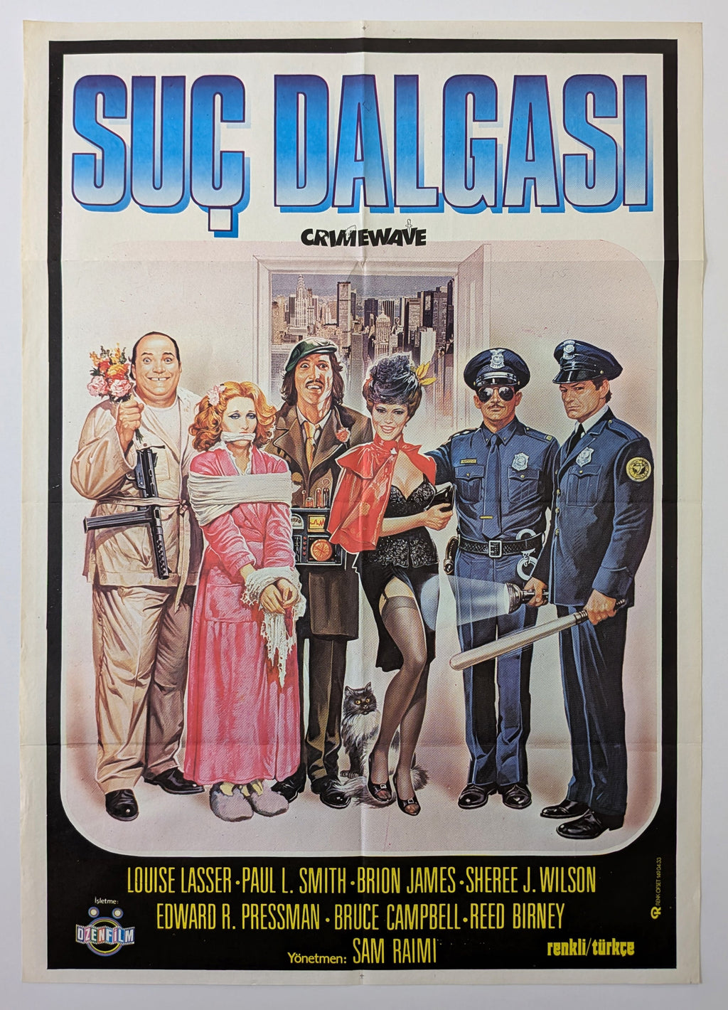 CRIMEWAVE - Turkish poster — product photograph