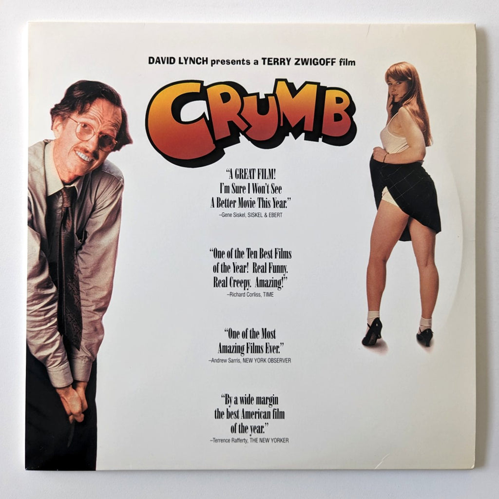 Crumb (1994) North American LaserDisc — product photograph