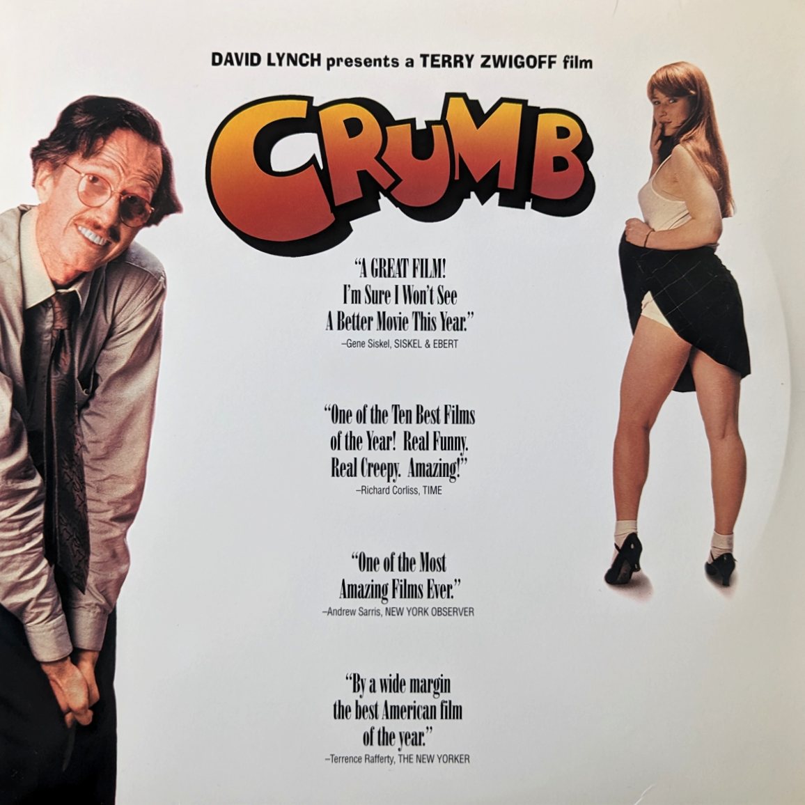 Crumb (1994) North American Laserdisc