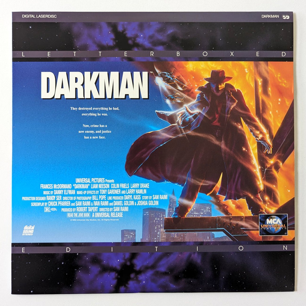 Darkman (1990) North American LaserDisc — product photograph