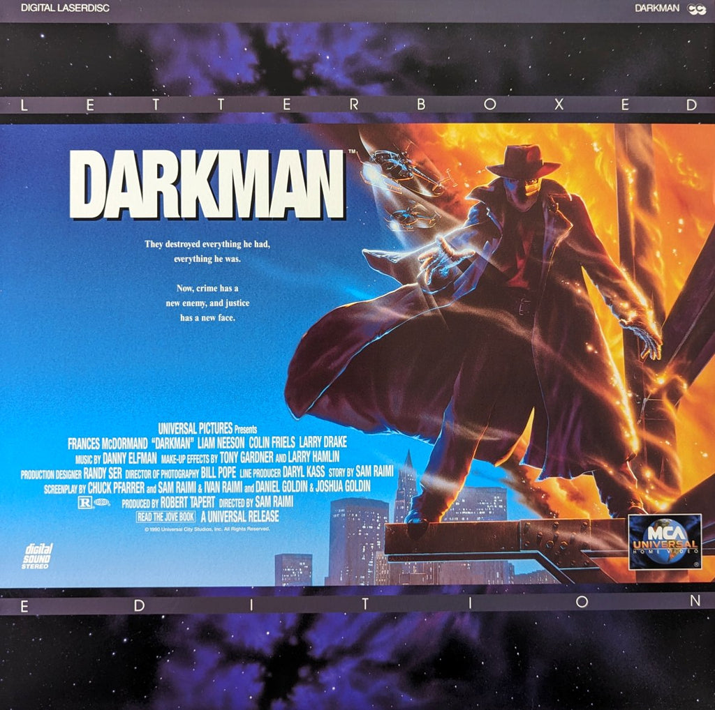 Darkman (1990) North American LaserDisc — product photograph