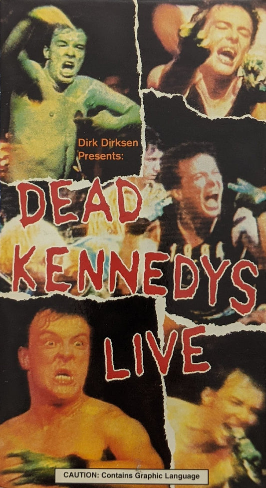 Dead Kennedys Live (1984) Music VHS