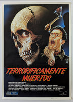 EVIL DEAD II (1987) – Spanish poster