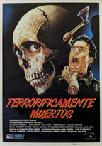 EVIL DEAD II (1987) – Spanish poster