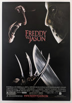 FREDDY VS. JASON (2003) – US double sided advance poster