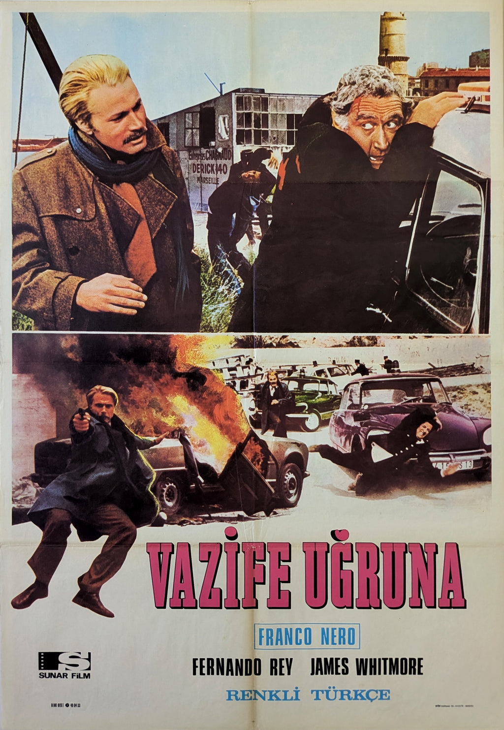 HIGH CRIME (1973) – Turkish poster — product photograph