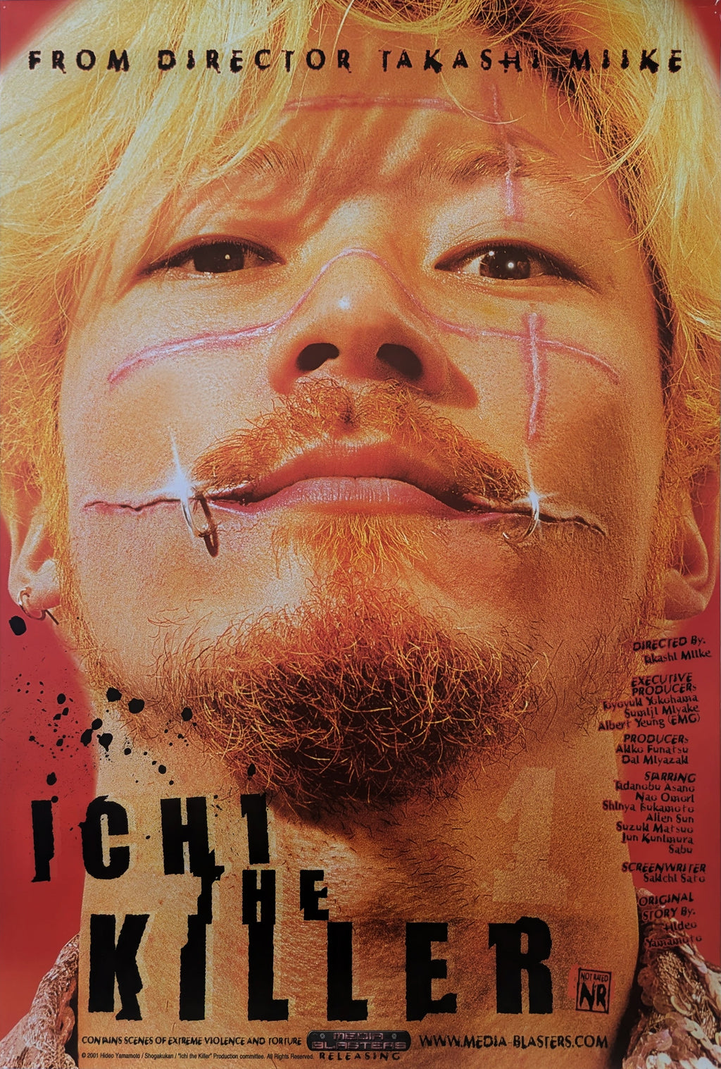 ICHI THE KILLER (2001) – US promotional poster — product photograph