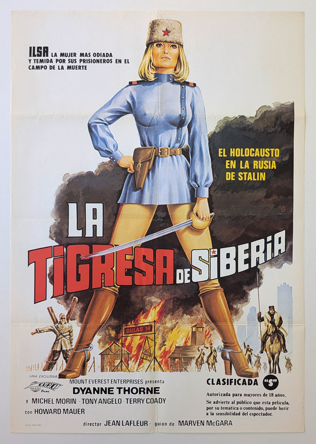 ILSA, THE TIGRESS OF SIBERIA - Spanish poster — product photograph