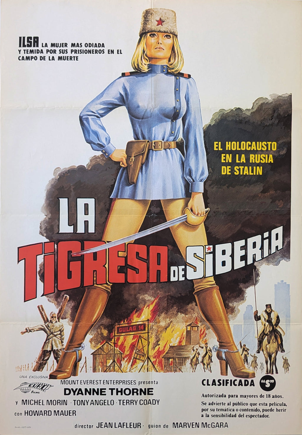 ILSA, THE TIGRESS OF SIBERIA - Spanish poster — product photograph