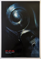 PLANET OF THE APES (2001) – Teaser Style – US double sided poster