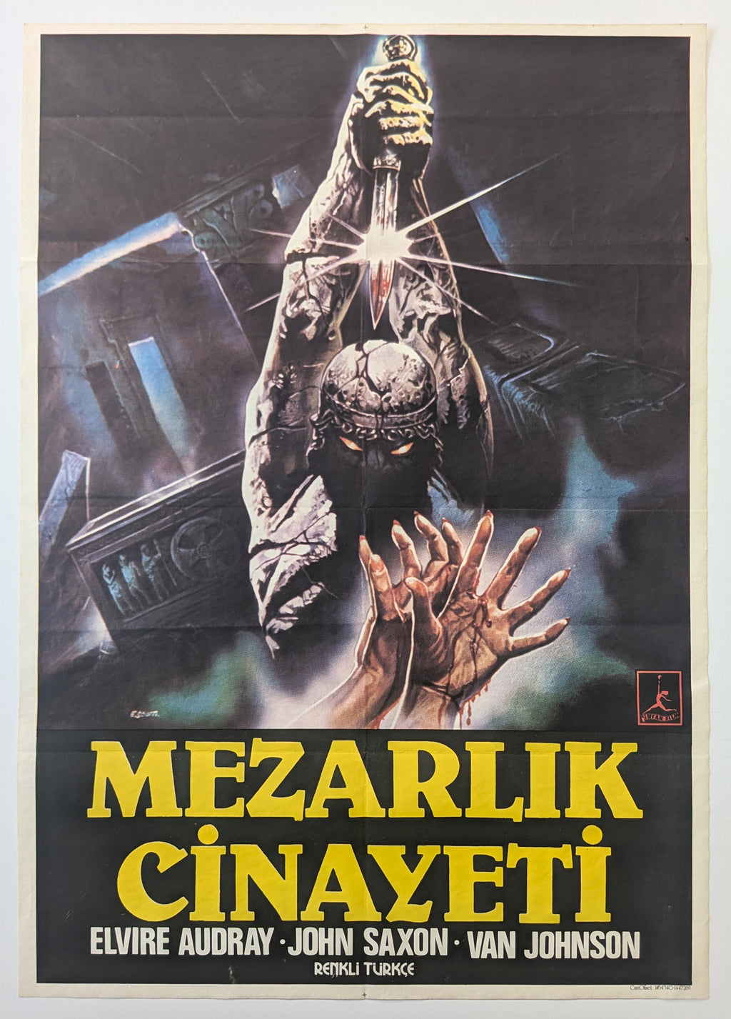 SCORPION WITH TWO TAILS, THE (1982) - Turkish poster — product photograph