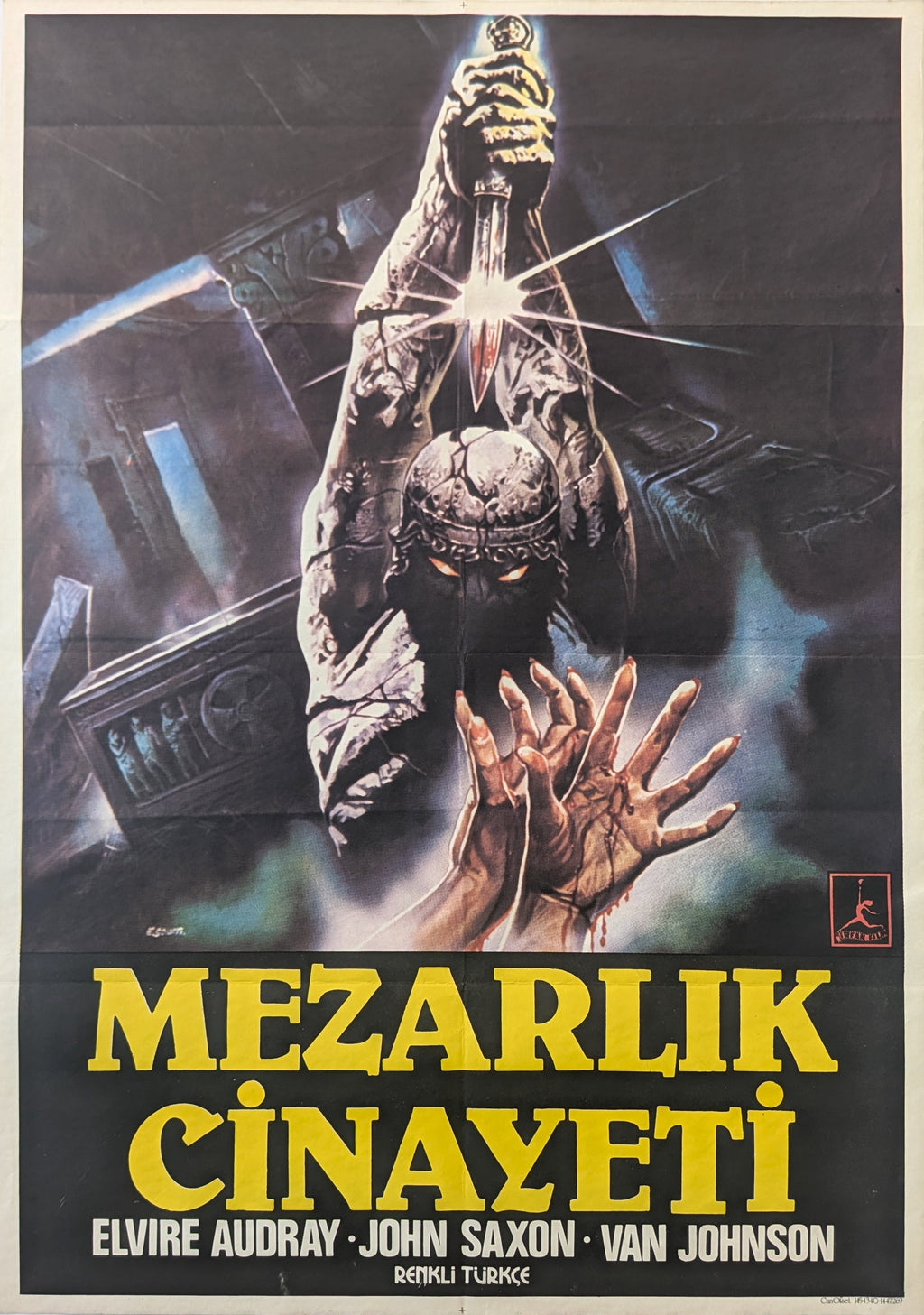 SCORPION WITH TWO TAILS, THE (1982) - Turkish poster — product photograph