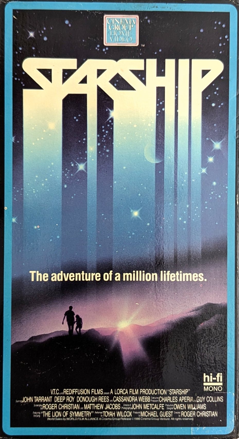 Starship (1984) North American VHS — product photograph
