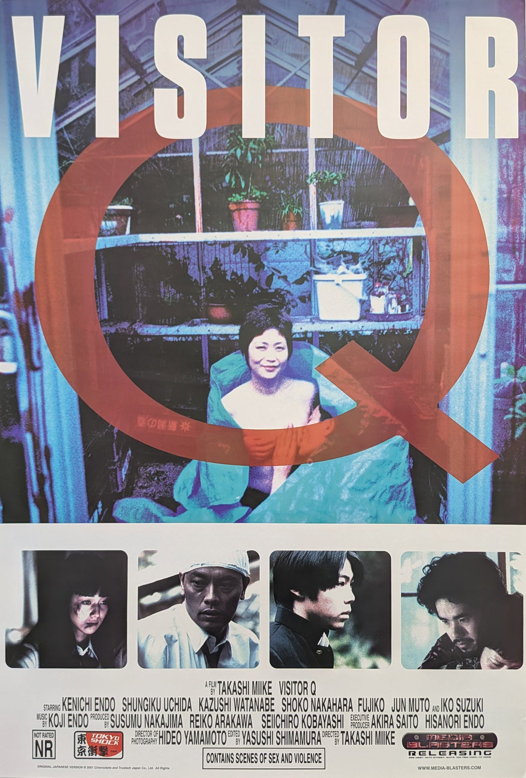 VISITOR Q (2001) – US promotional poster — product photograph