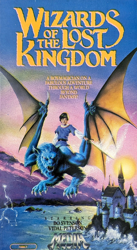 Wizards of the Lost Kingdom (1985) North American VHS