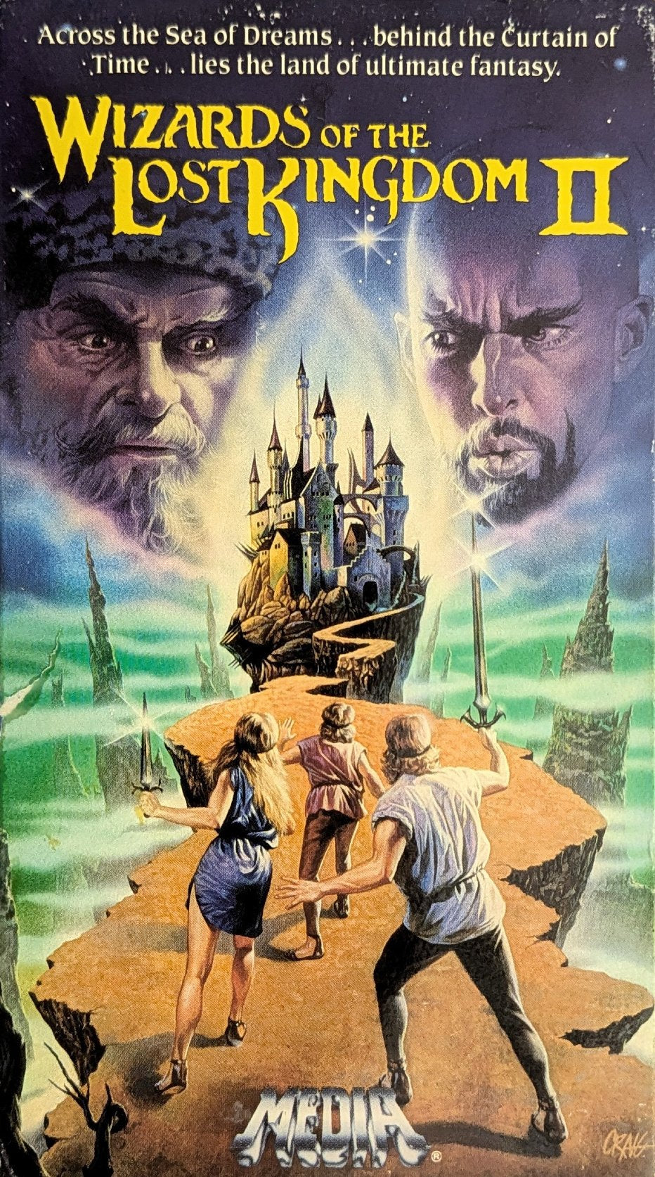 Wizards of the Lost Kingdom II (1989) North American VHS