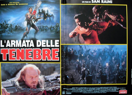 ARMY OF DARKNESS - Italian photobusta poster v2