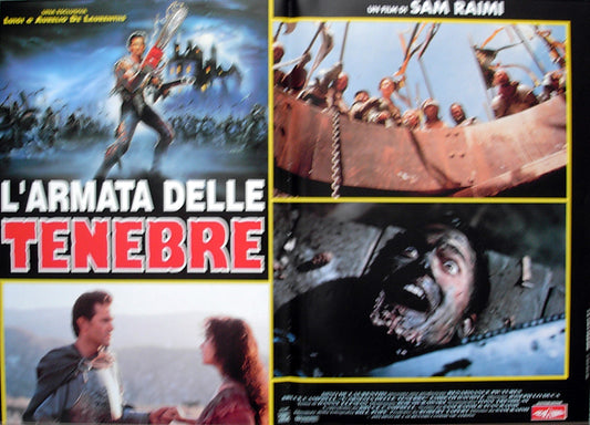 ARMY OF DARKNESS - Italian photobusta poster v3