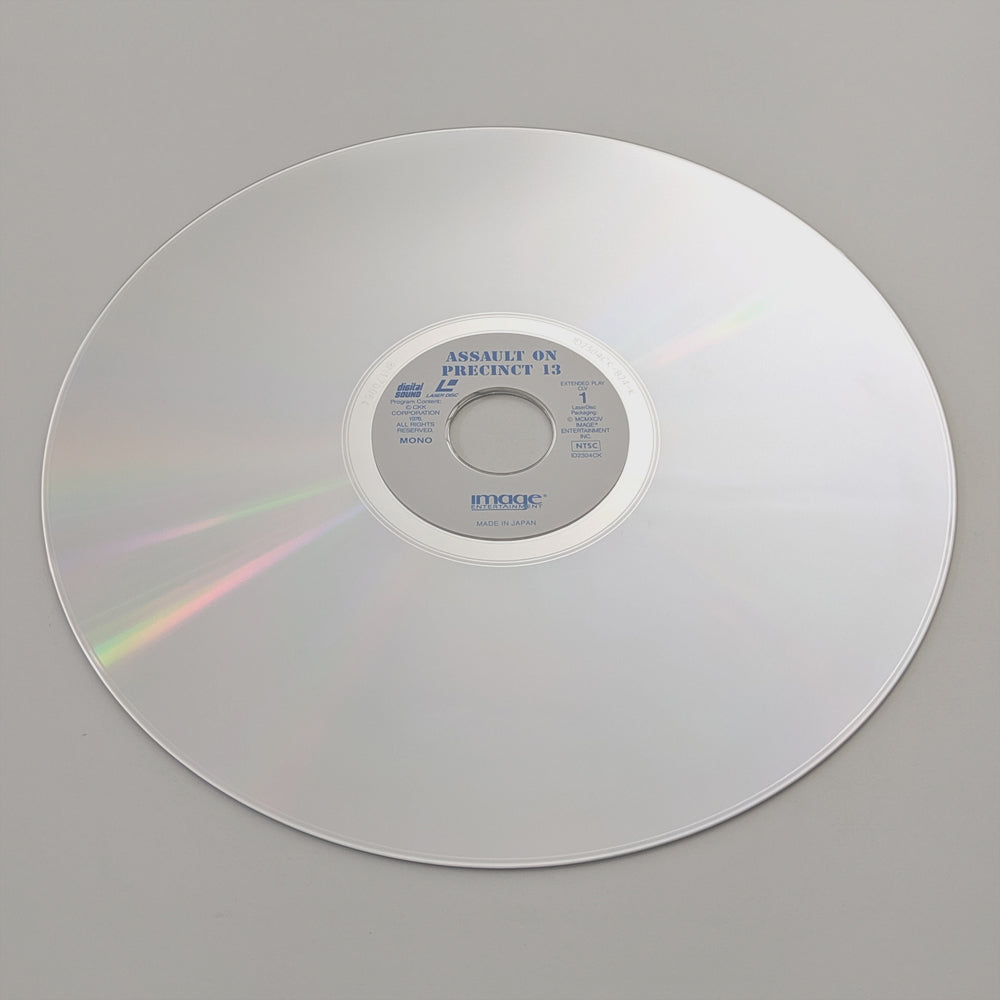 Assault on Precinct 13 (1976) North American LaserDisc — product photograph