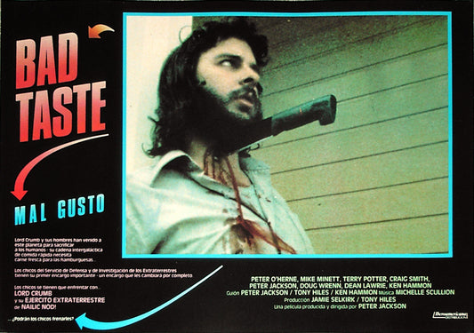 BAD TASTE - Spanish lobby card v2