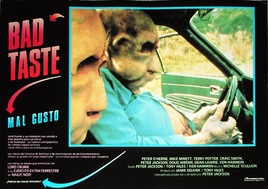 BAD TASTE - Spanish lobby card v6