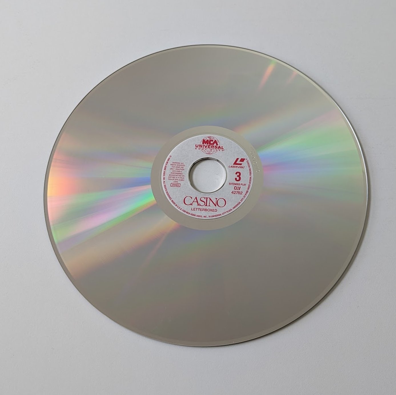 Casino (1995) North American Laserdisc