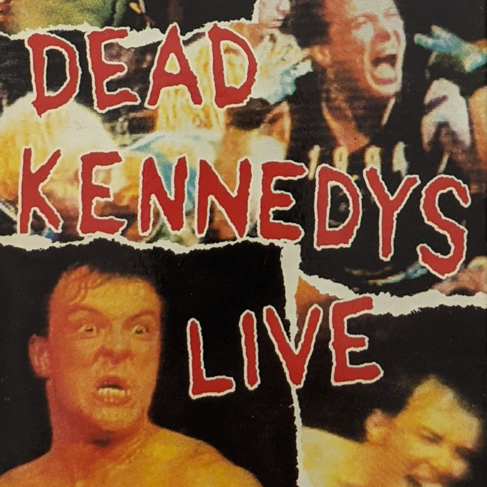 Dead Kennedys Live (1984) Music VHS — product photograph