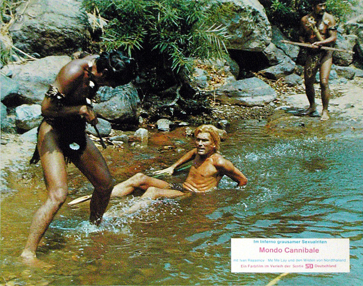 DEEP RIVER SAVAGES - German lobby card v2