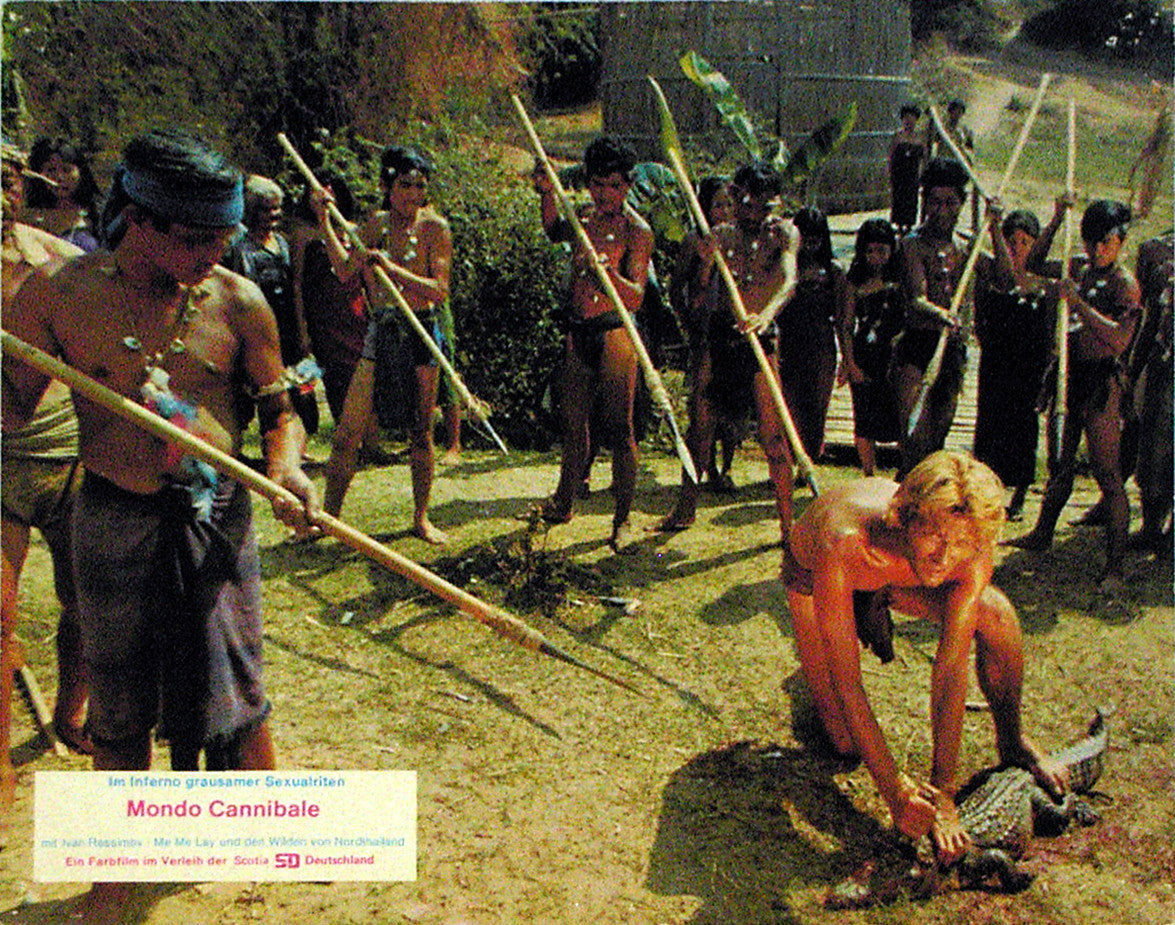 DEEP RIVER SAVAGES - German lobby card v4