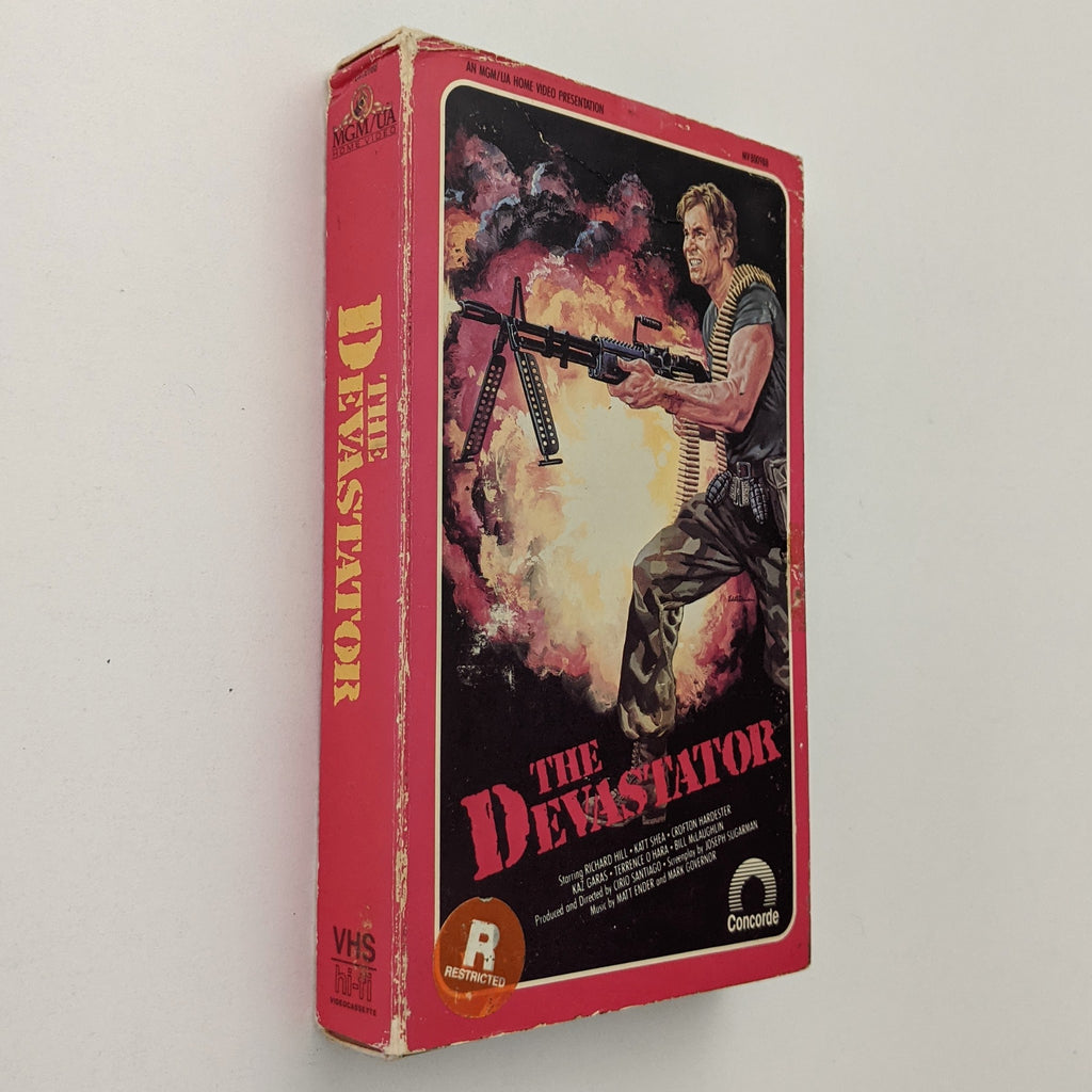 Devastator, The (1985) North American VHS — product photograph