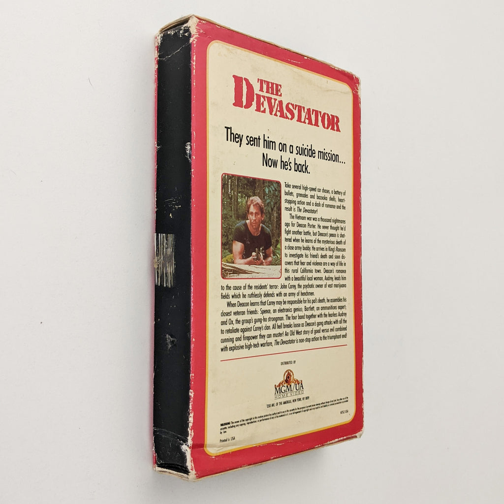 Devastator, The (1985) North American VHS — product photograph