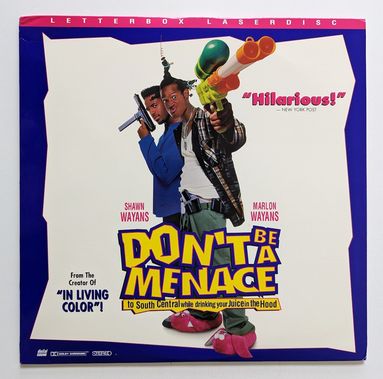 Don't Be A Menace To A South Central While Drinking Your Juice In The Hood (1996) North American Laserdisc