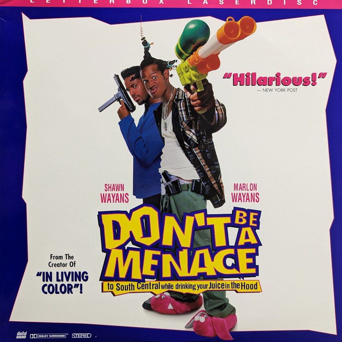 Don't Be A Menace To A South Central While Drinking Your Juice In The Hood (1996) North American Laserdisc