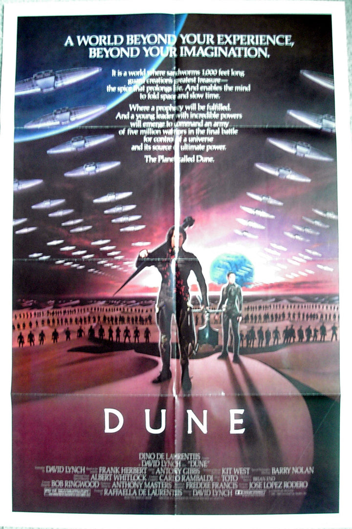DUNE - US one-sheet poster — product photograph