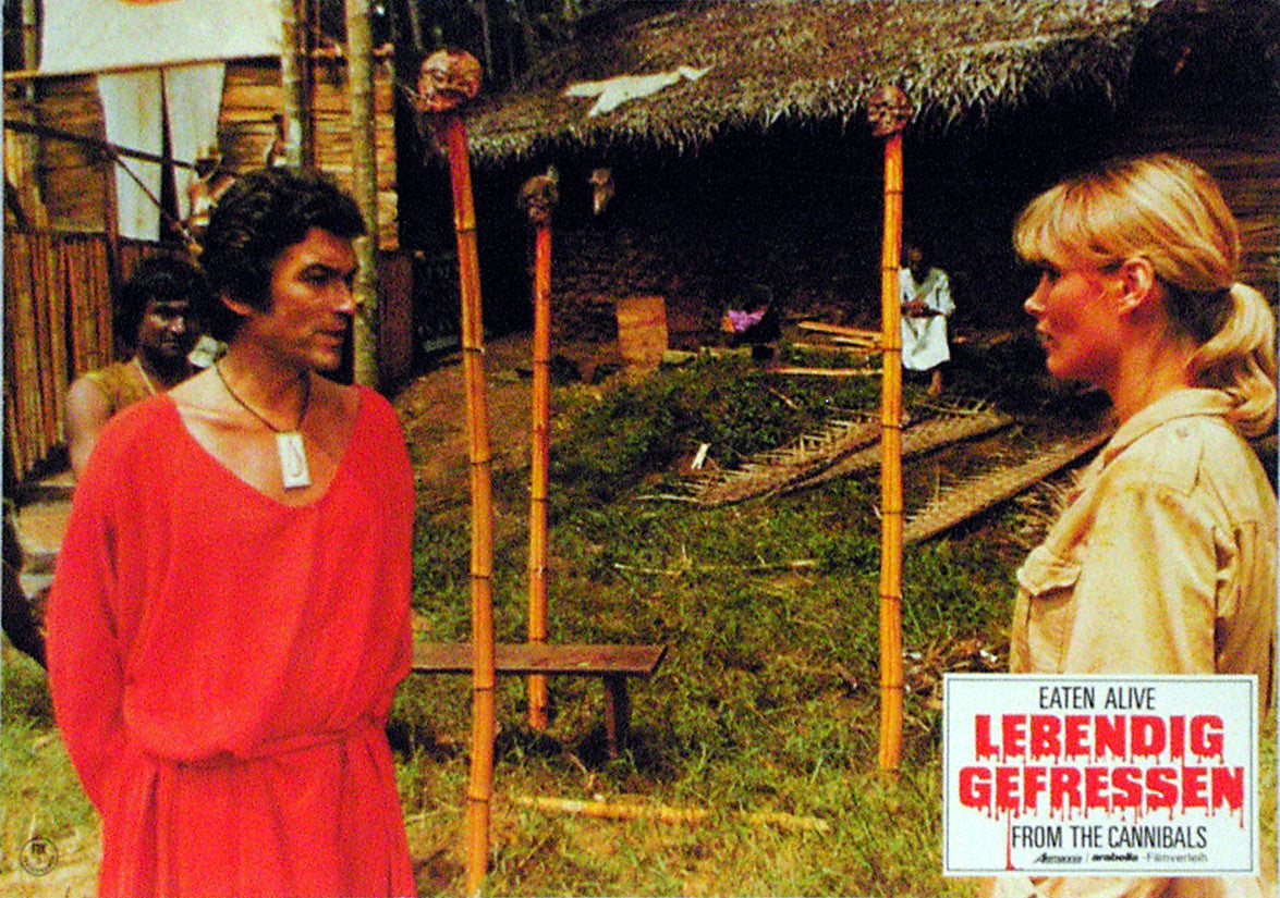EATEN ALIVE! - German lobby card v04