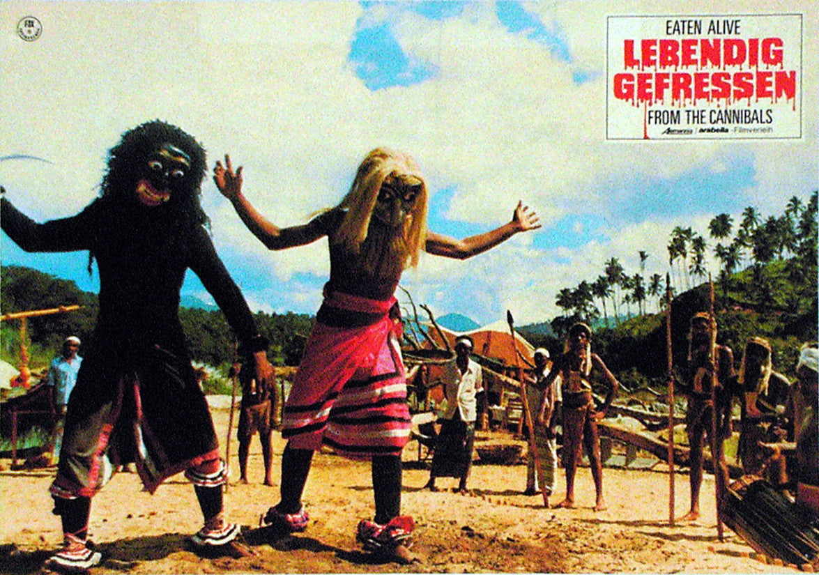 EATEN ALIVE! - German lobby card v05