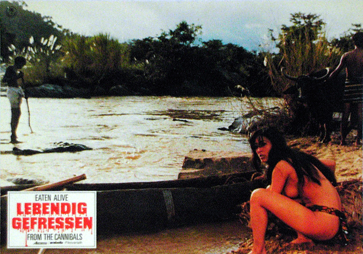 EATEN ALIVE! - German lobby card v06