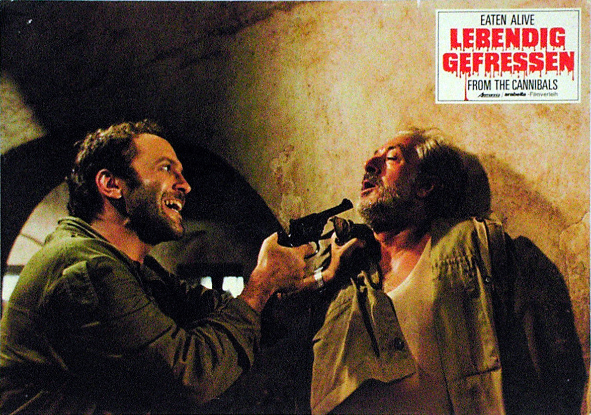 EATEN ALIVE! - German lobby card v11