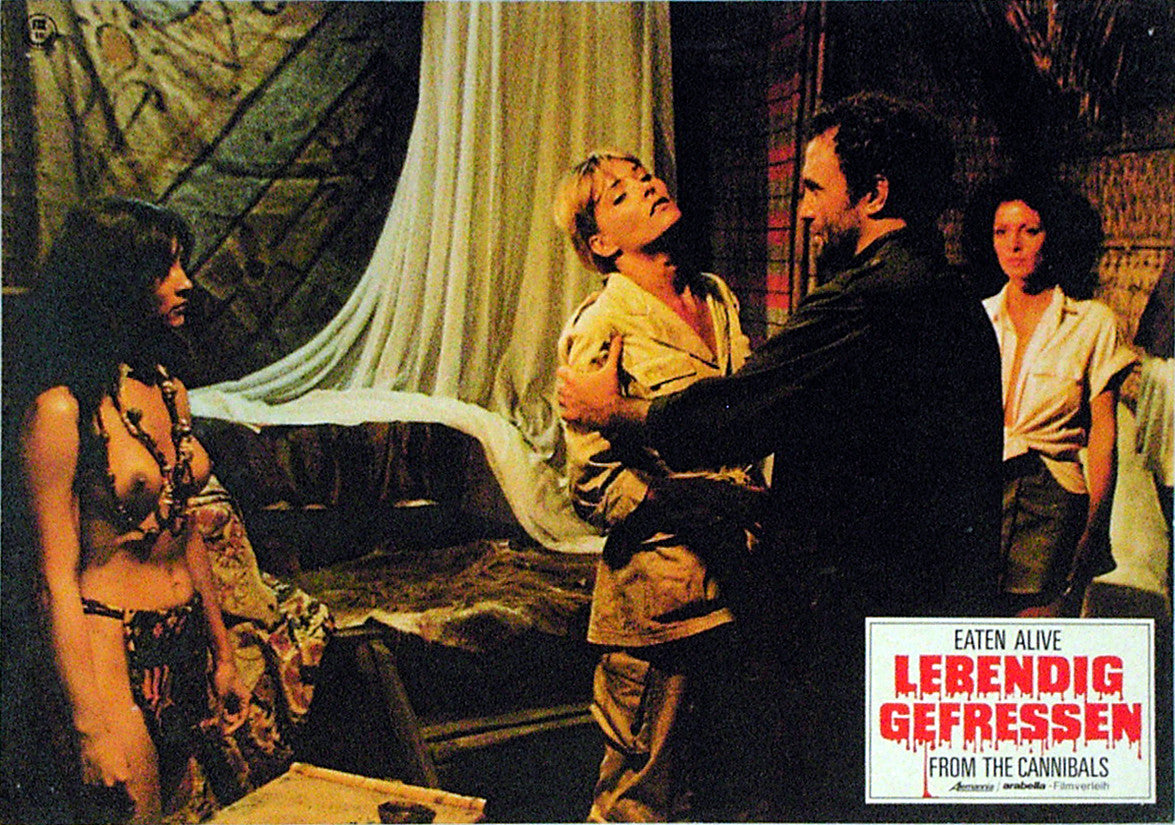 EATEN ALIVE! - German lobby card v14