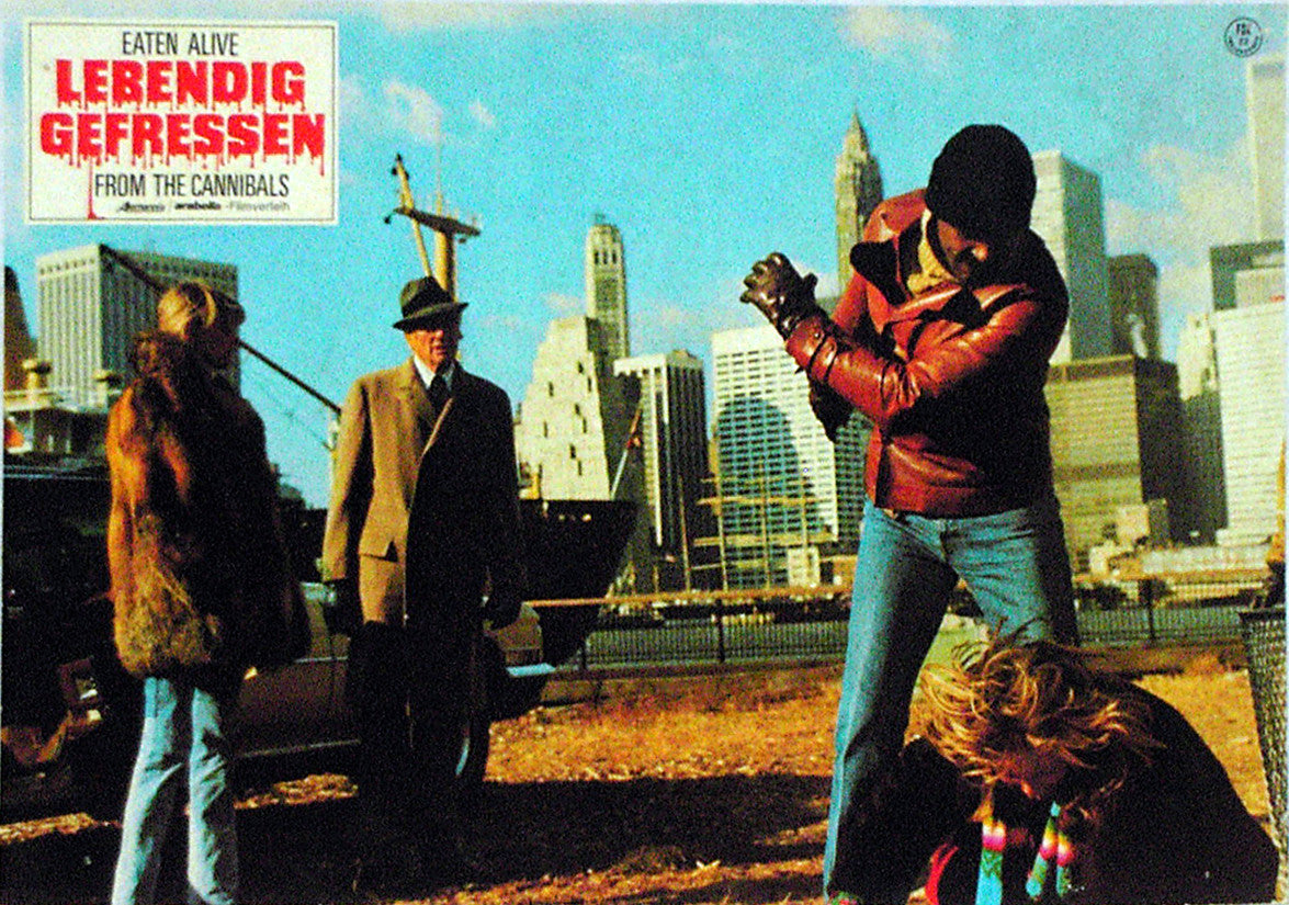EATEN ALIVE! - German lobby card v15