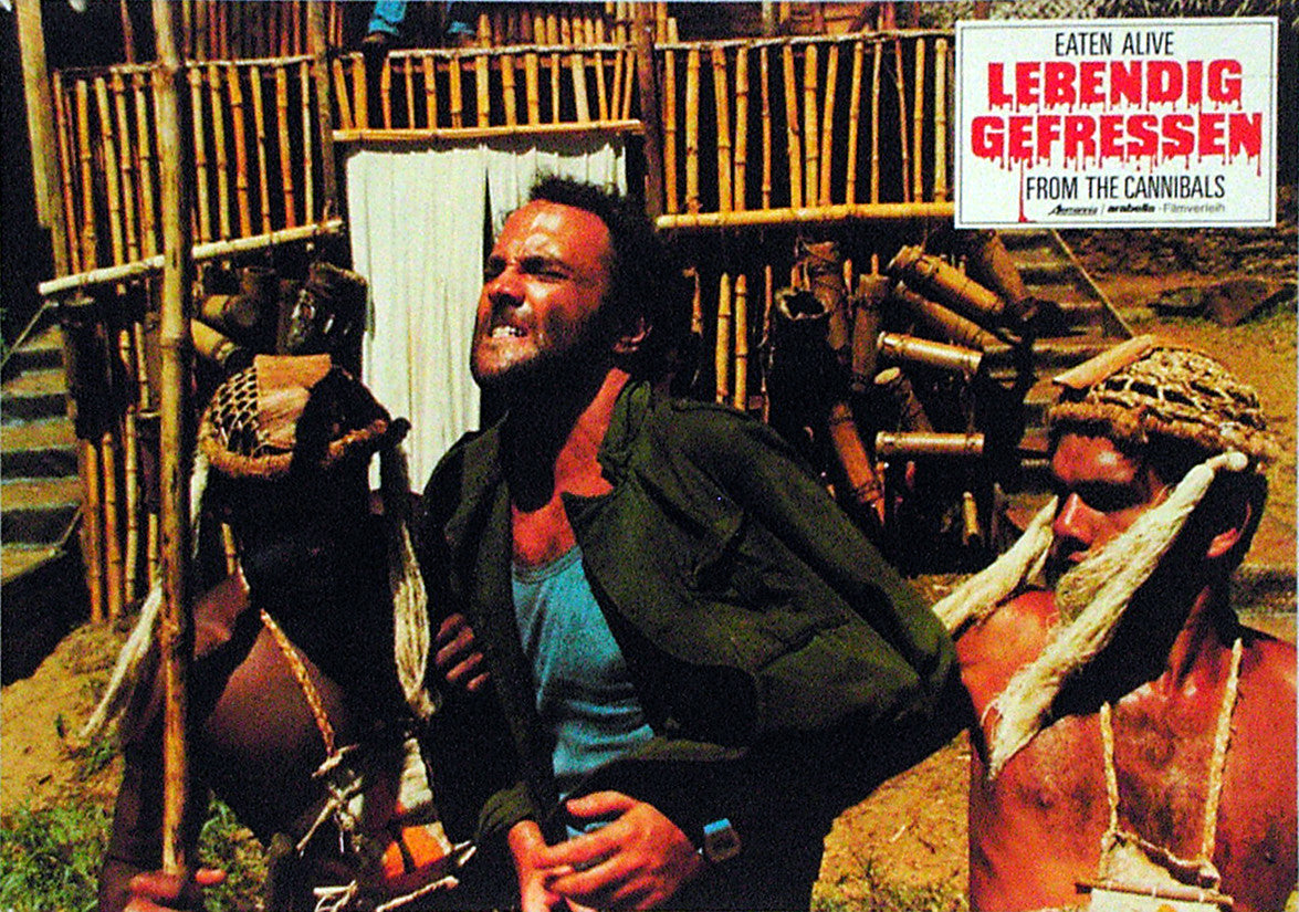 EATEN ALIVE! - German lobby card v16