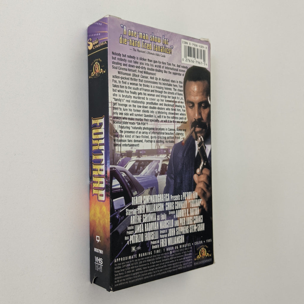 Foxtrap (1986) North American VHS — product photograph