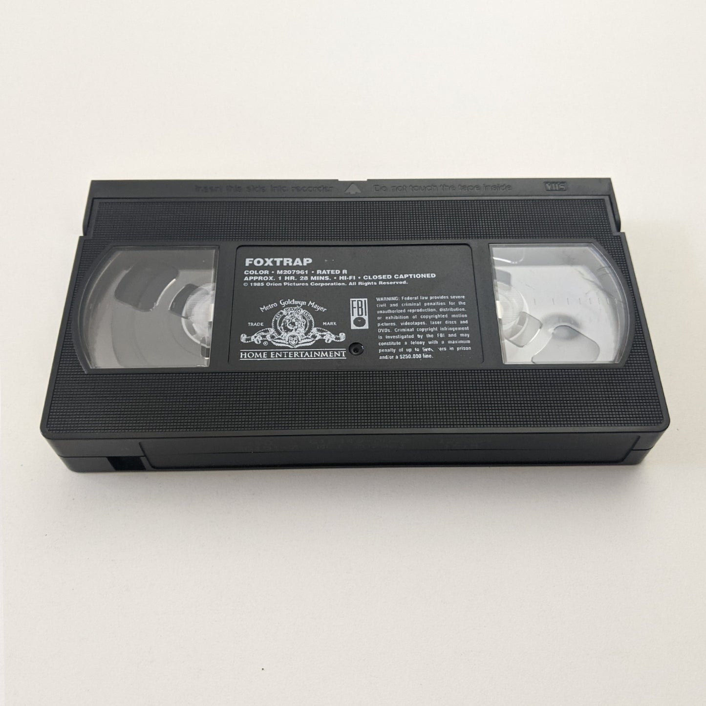 Foxtrap (1985) North American VHS