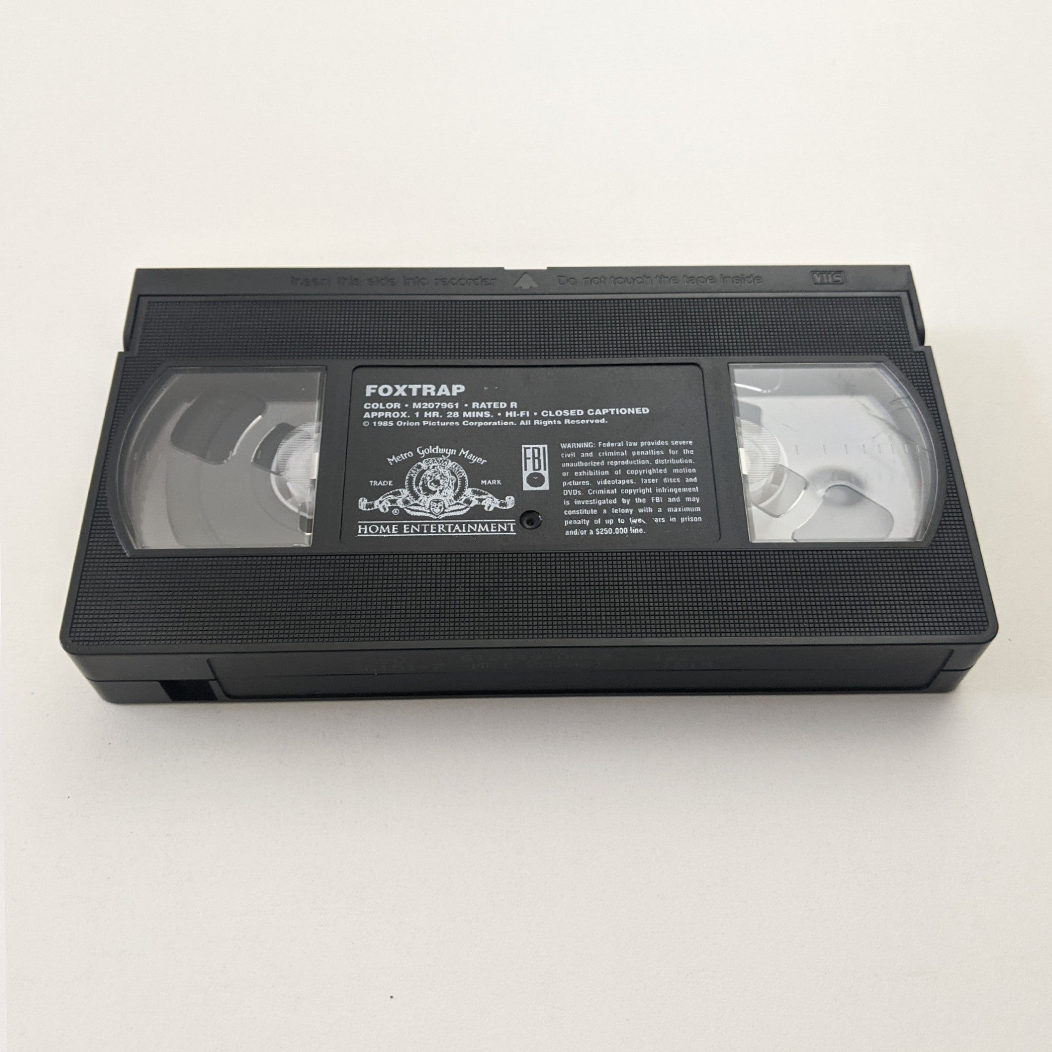 Foxtrap (1986) North American VHS