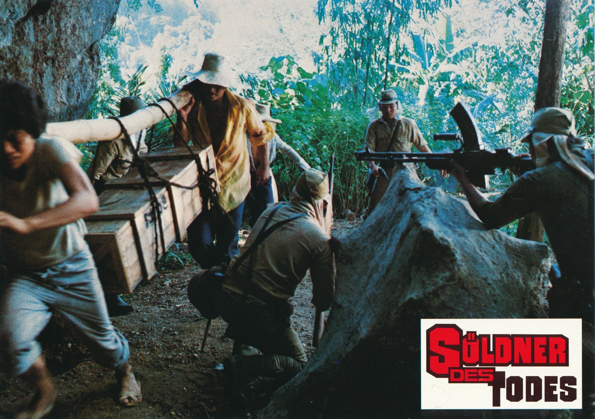 INVADERS OF THE LOST GOLD - German lobby card v13