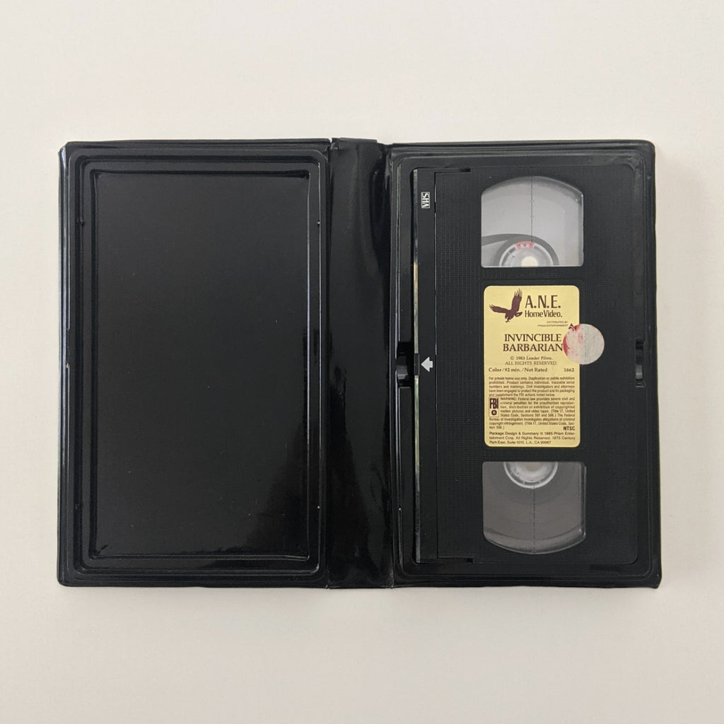 Invincible Barbarian, The (1982) North American VHS