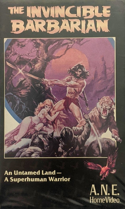Invincible Barbarian, The (1982) North American VHS