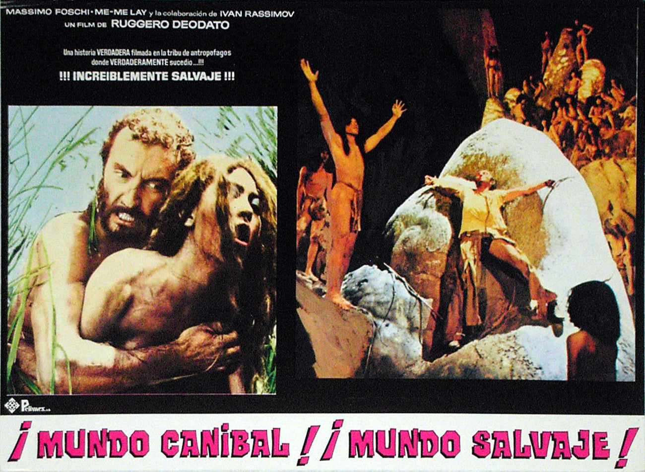 JUNGLE HOLOCAUST - Spanish lobby card v2
